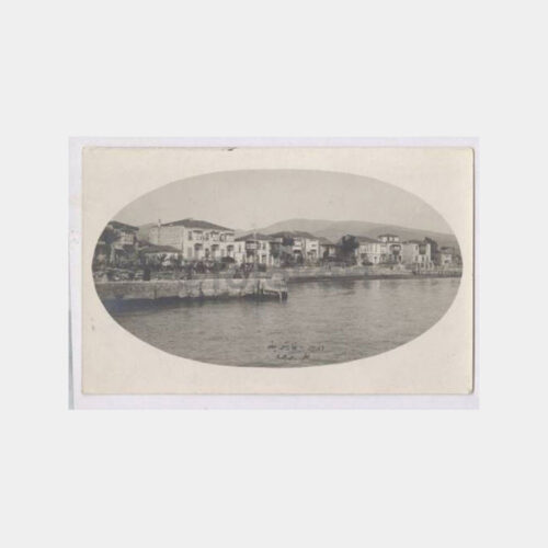 1926 İzmir Karşıyaka Görünüş Nadir Kartpostal
