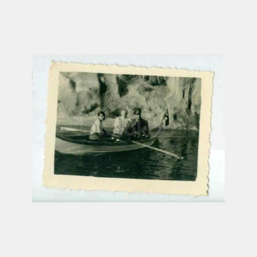 1938 İzmir Fuarı - Havuz Sandal Hatırası Fotoğraf