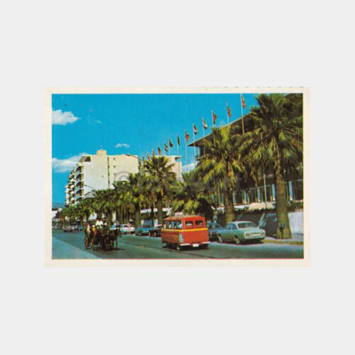 1976 İzmir Kordonboyu Görünüş Kartpostal