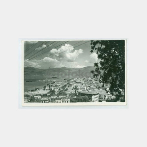 1933 İzmir Genel Görünüş Kartpostal