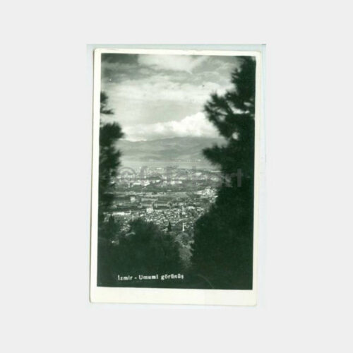 1933 İzmir Fuarı Genel Görünüş Kartpostal
