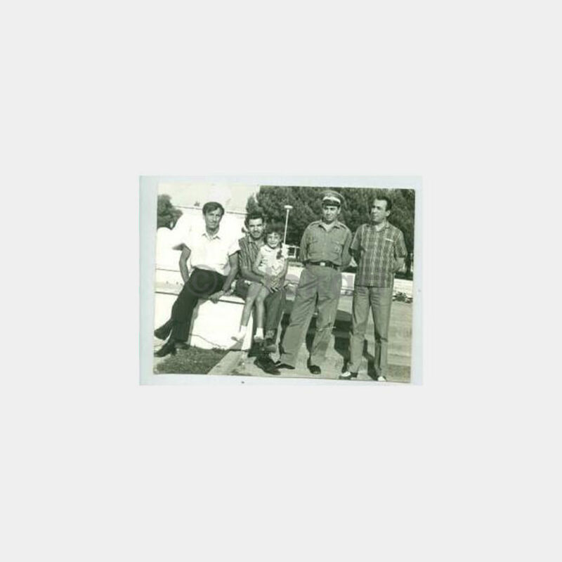 1970 İzmir Fuarı - Güvenlik Personeli 2 Adet Fotoğraf