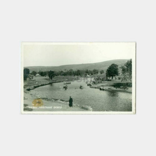 1930 Kağıthane Deresi Görünüş Kartpostal