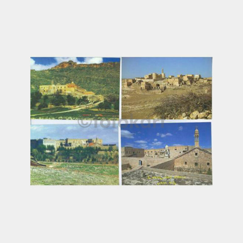 1934 Mardin Damgalı Görünüş Kartpostal - Görsel 2