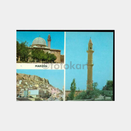 1975 Mardin 3 Görünüş Kartpostal