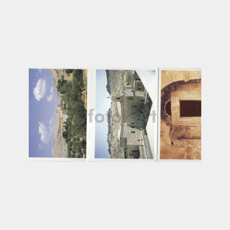 1990 Mardin Deyrülzeferan 9 Adetlik Kartpostal Albümü