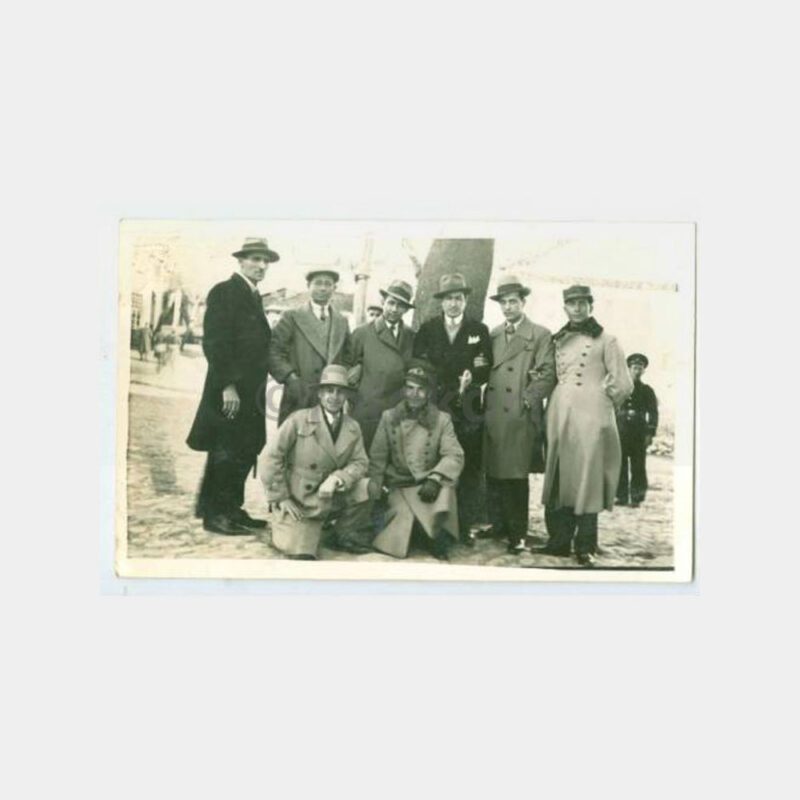 1930 Milas İleri Gelen Zevat Konulu Fotoğraf