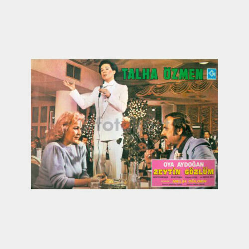 1980 Zeytin Gözlüm - Talha Özmen-Oya Aydoğan Sinema Lobi Kartı