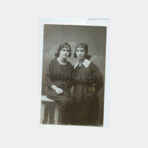 1916 Kadınlar Görünüş Stüdyo Fotoğraf