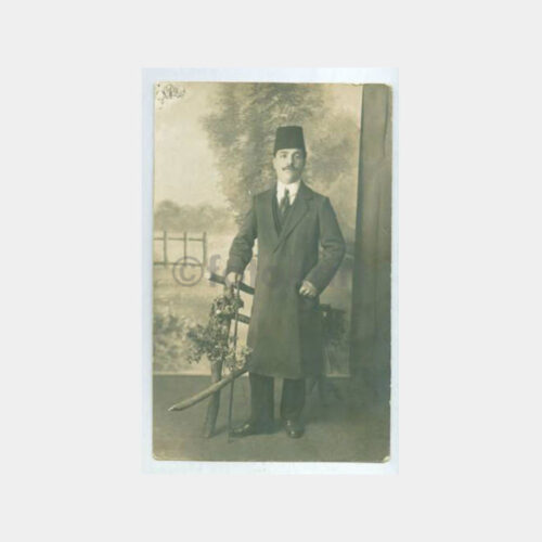 1910 Beyefendi -Arka Plan- Stüdyo Fotoğraf