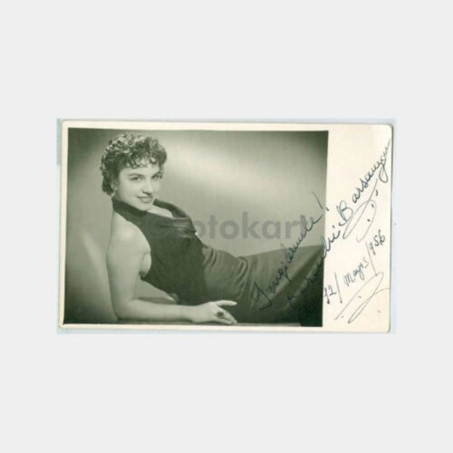 1956 Barsamyan Güzel Kadın Stüdyo Fotoğraf