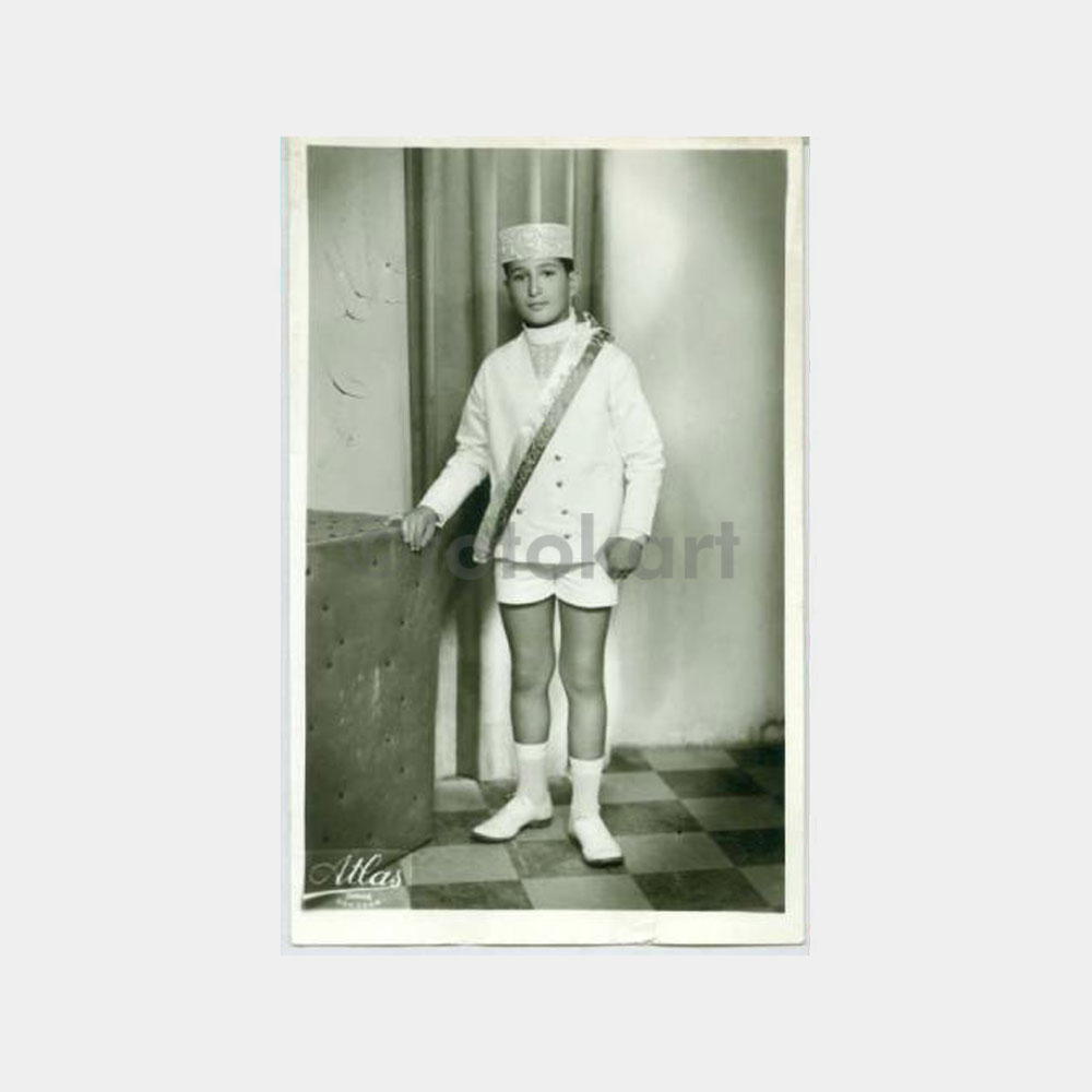 1964 Sünnet Çocuğu Stüdyo Fotoğraf