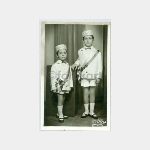 1964 Sünnet Çocuğu Stüdyo Fotoğraf