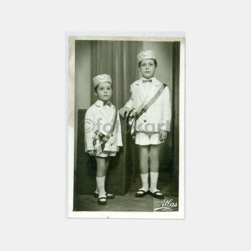 1964 Sünnet Çocuğu Stüdyo Fotoğraf