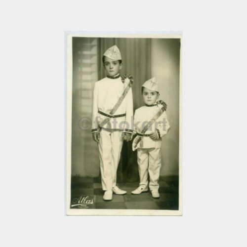 1964 Sünnet Çocuğu Stüdyo Fotoğraf