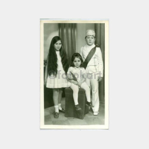 1964 Sünnet Çocuğu Stüdyo Fotoğraf