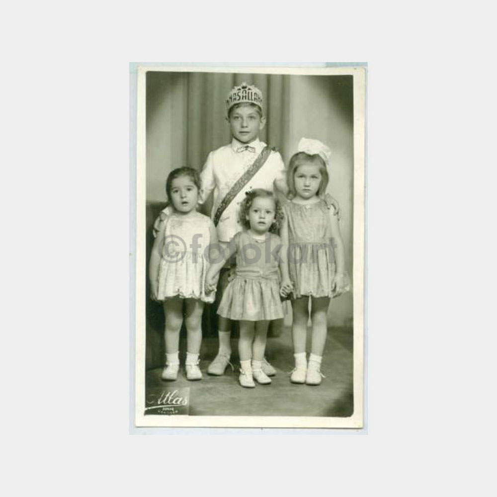 1964 Sünnet Çocuğu Stüdyo Fotoğraf