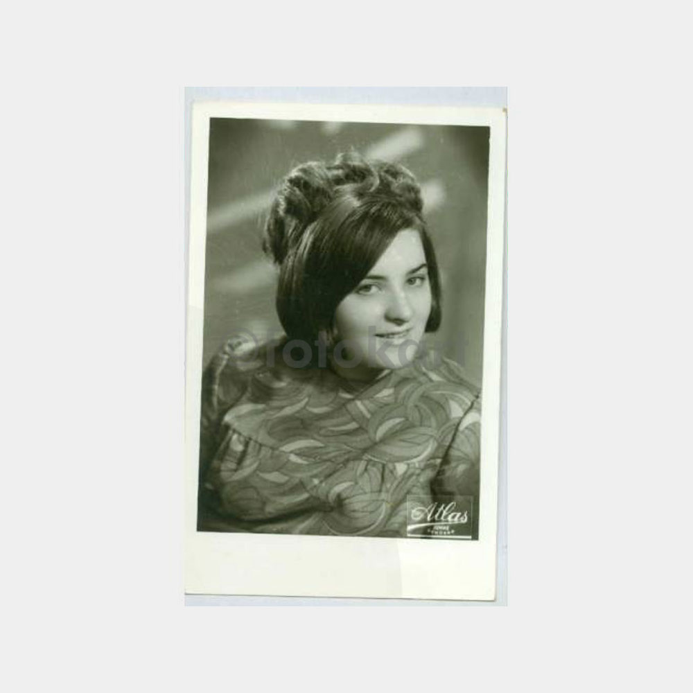 1964 Kadın Portre - Stüdyo Fotoğraf