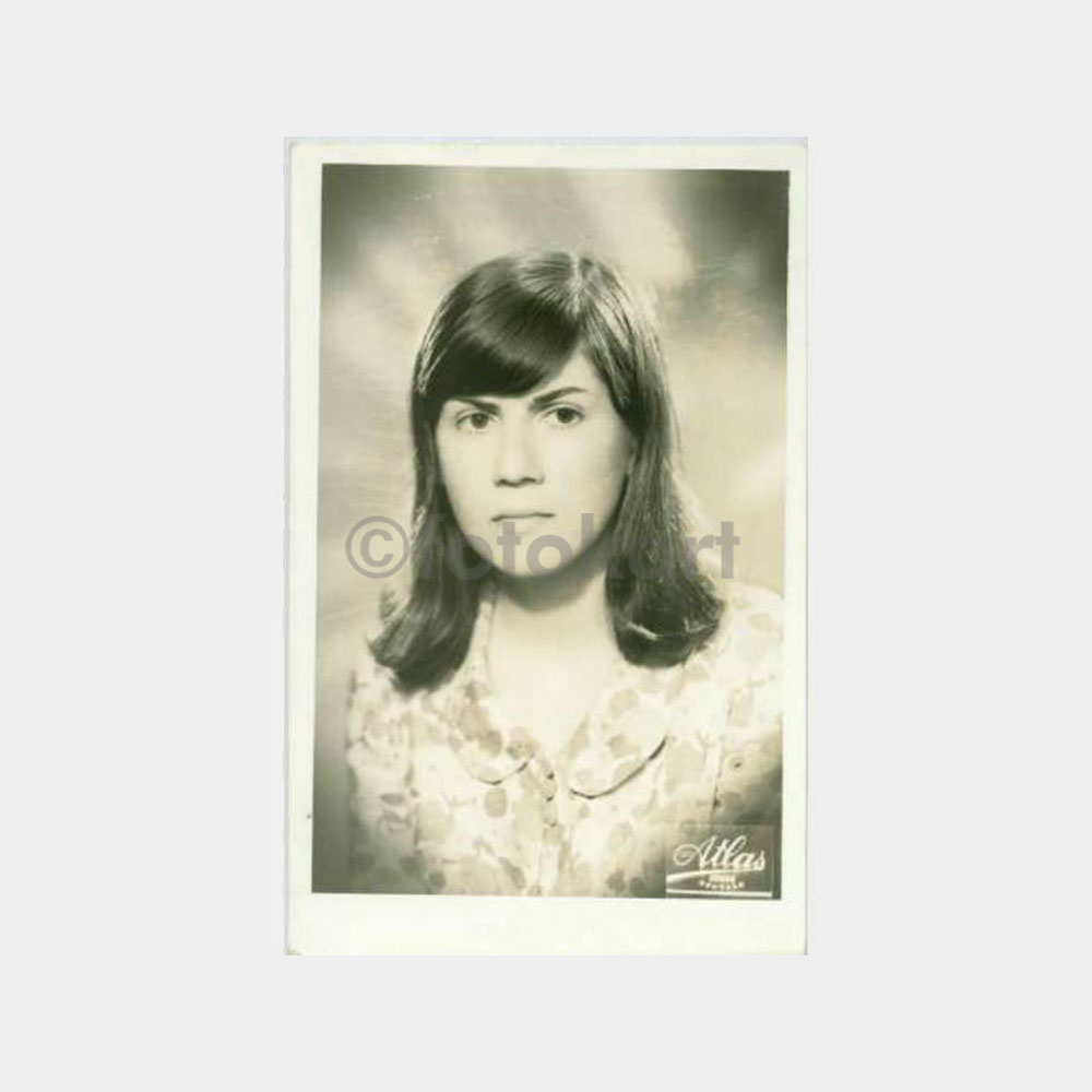 1964 Kadın Portre - Stüdyo Fotoğraf