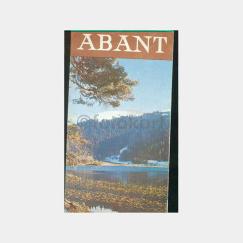 1967 Abant Konulu Turistik Broşür