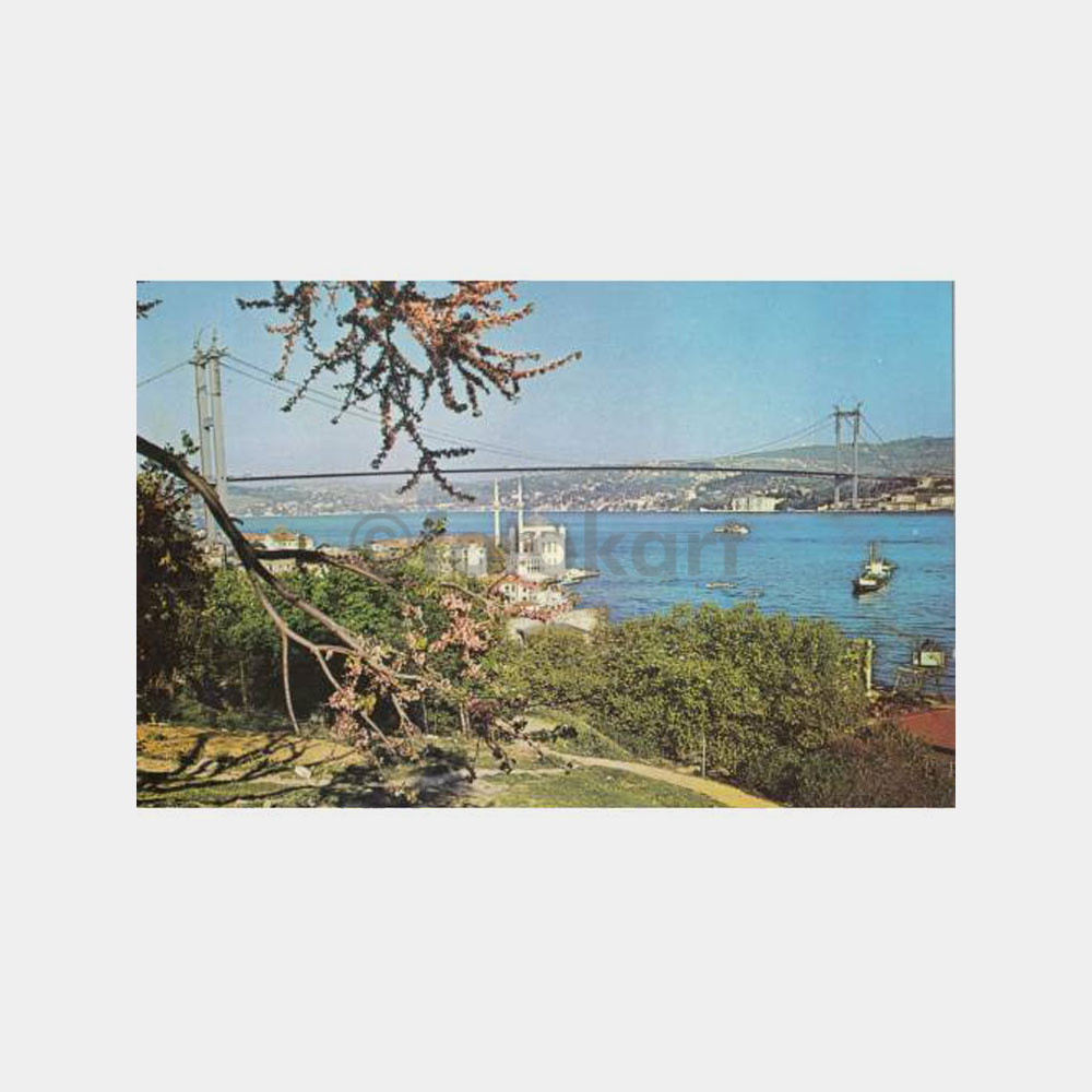 1975 Yolcu Salonu Turistik Posta Damgalı Kartpostal - Görsel 2