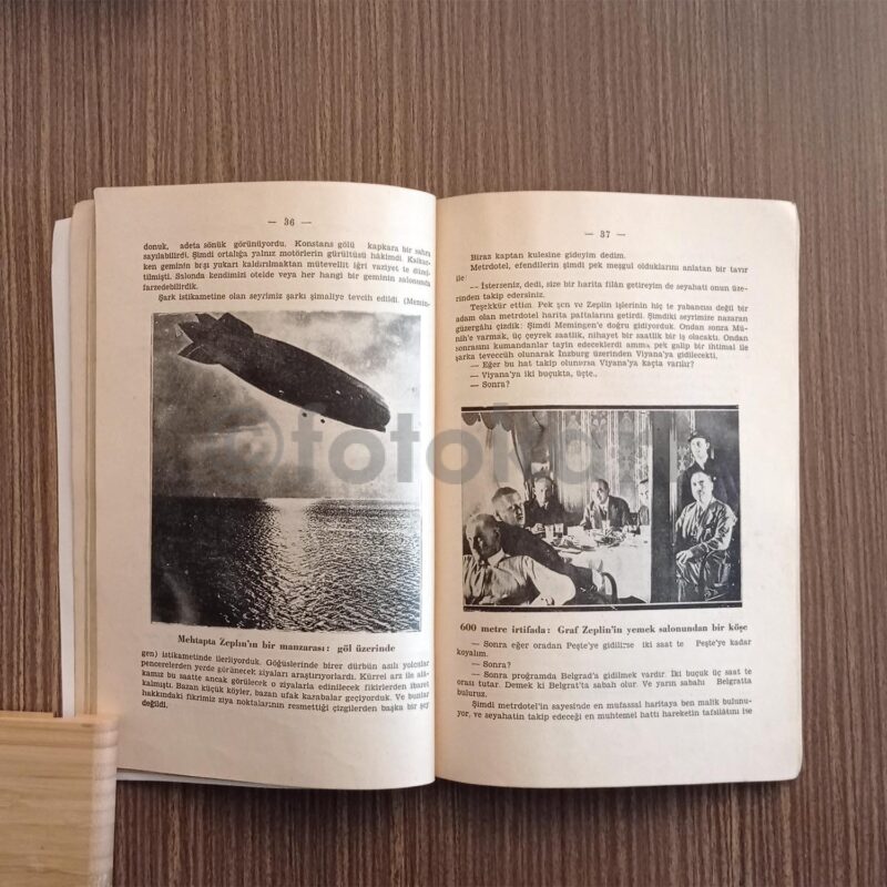 49 Saat Zeplin ile Havada - Yunus Nadi Bey'in Anıları, 1930 - Görsel 2