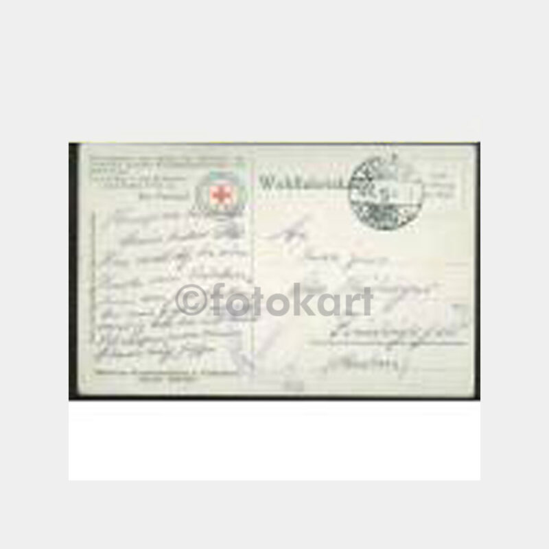 1914 Türk Subayı - Alman Baskı Damgalı Kartpostal - Görsel 2