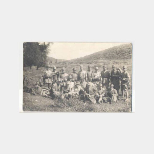 1936 Kağıthane Poligon Askerler Fotoğraf