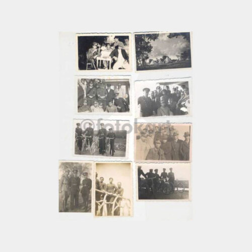 1935 Ayazağa Askeri Kamp Hatıra 9 Adet Fotoğraf