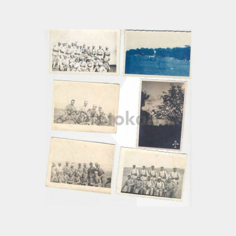 1935 Ayazağa Askeri Kamp Hatıra 6 Adet Fotoğraf