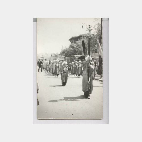 1966 Mehter Çocuklar Törende Fotoğraf