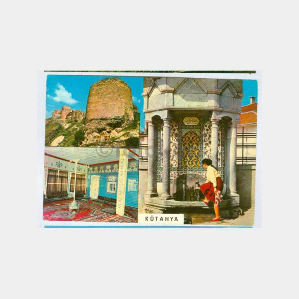 1976 Kütahya 3 Değişik Görünüş Kartpostal