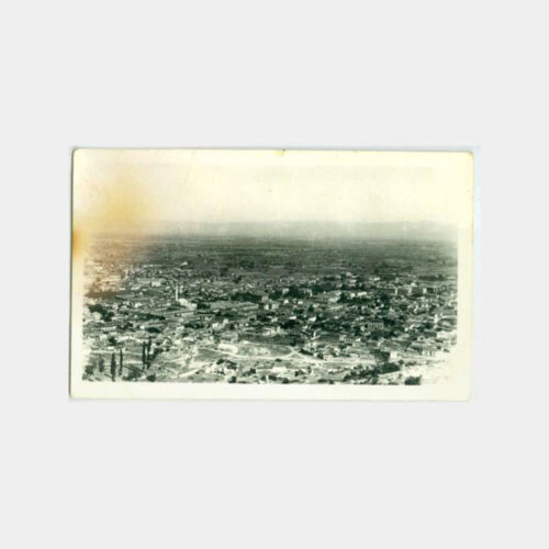 1940 Kütahya Genel Görünüş Kartpostal