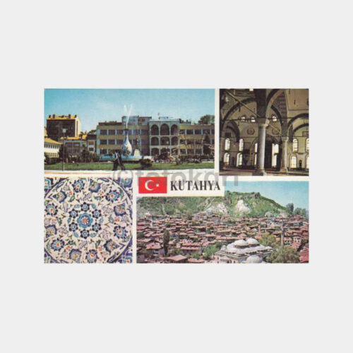 1975 Kütahya Muhtelif Görünüş Kartpostal
