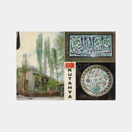 1975 Kütahya 2 Görünüş Kartpostal