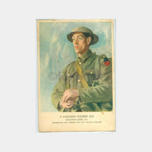 1971 Kandilli Abut Ailesi Kartpostal - Kanada Askeri