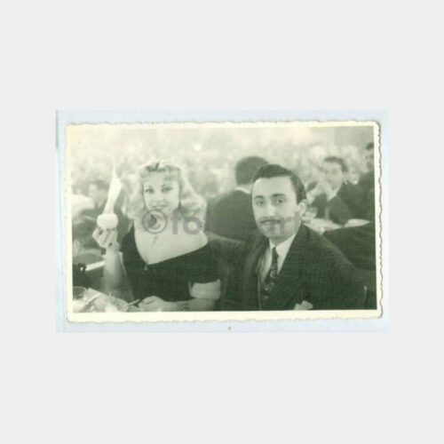 1950 Beyoğlu Gazino Aile Fotoğraf