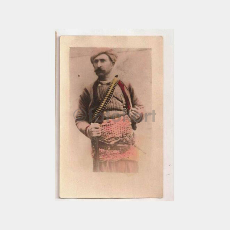 Yerel Milis Asker Eski Fotoğraf