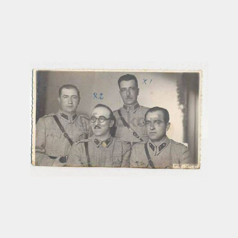 1942 Kağıthane Subaylar Hatıra Fotoğraf