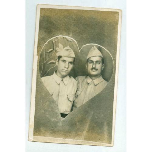 1930 Askerler -Arka Plan- Stüdyo Fotoğraf