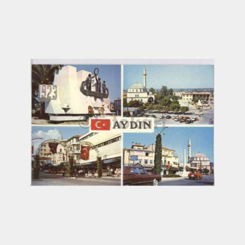 Aydın Şehirden 4 Görünüş Kartpostal