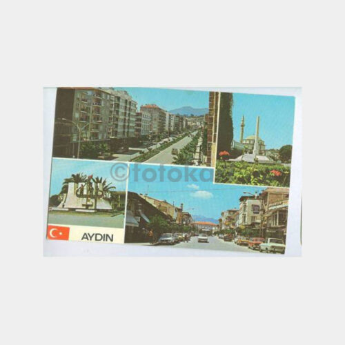 Aydın Şehirden Muhtelif Görünüş Kartpostal