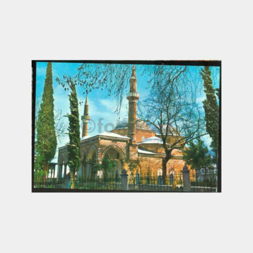 1970 Bursa Muradiye Camii Görünüş Kartpostal