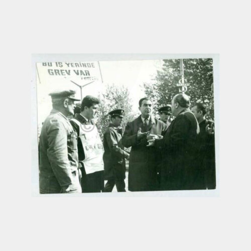 1970 Bursa Garajlar Grevi Konulu Fotoğraf