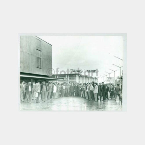 1970 Bursa Garajlar Grevi Konulu Fotoğraf