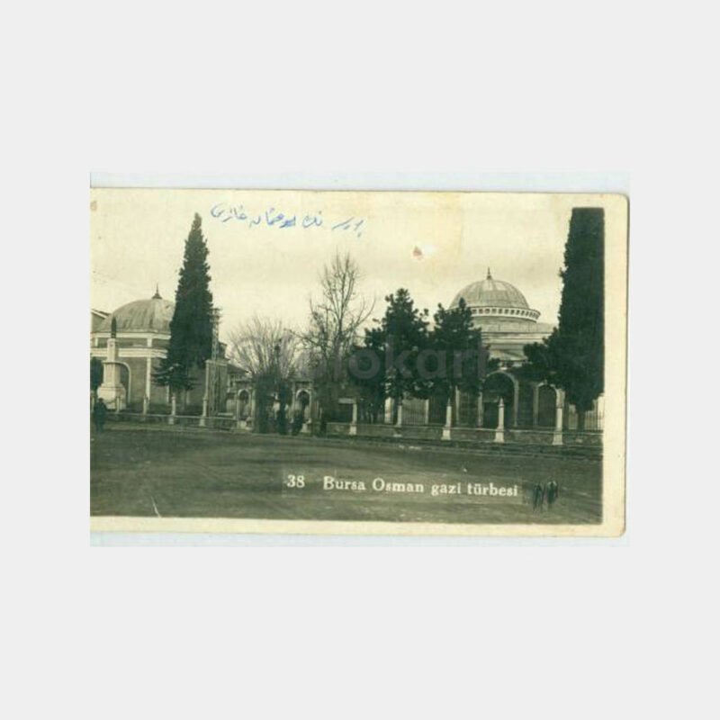 1932 Bursa Osmangazi Türbesi Görünüş Kartpostal