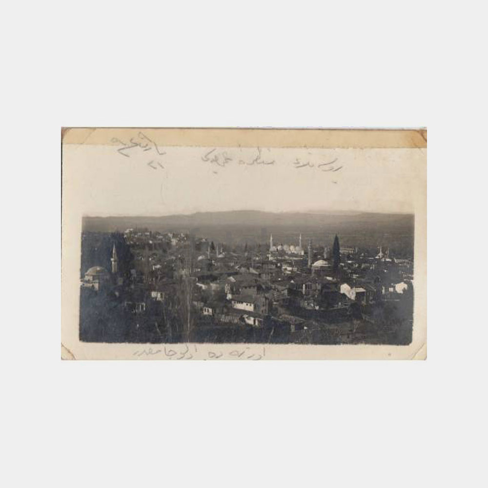 1928 Bursa Genel Görünüş Kartpostal