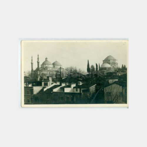 1951 Bursa Yeşil Türbe Civarı Görünüş Fotoğraf