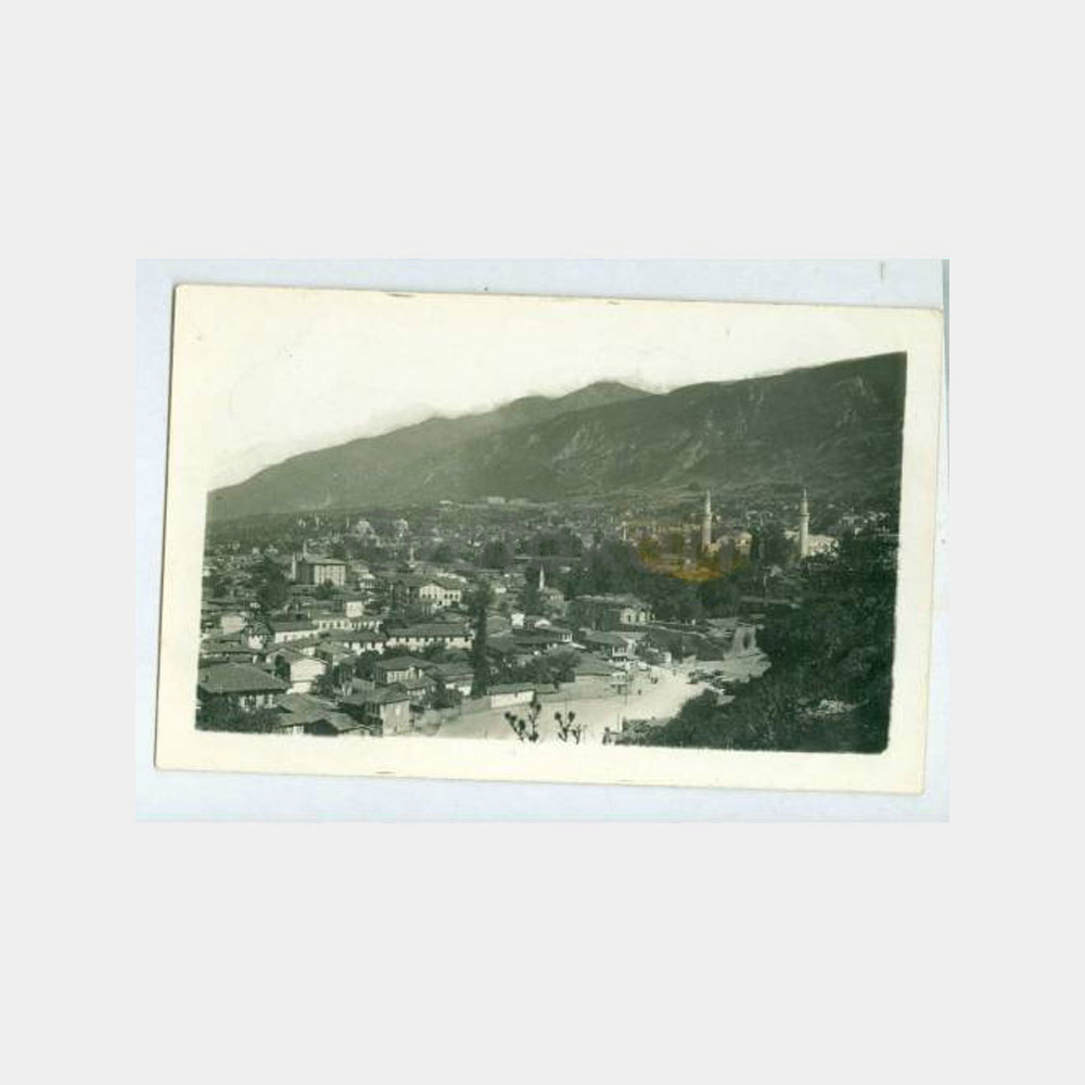 1930 Bursa Genel Görünüş Kartpostal