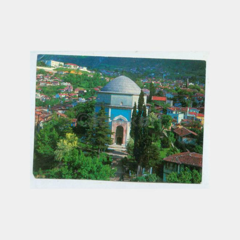 1975 Bursa Yeşil Türbe Görünüş Kartpostal